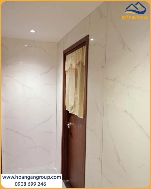 Công Trình Ốp Tường PVC Giả Đá Cho Nhà Phố Đẹp Công Trình Ốp Tường PVC Giả Đá Cho Nhà Phố Đẹp