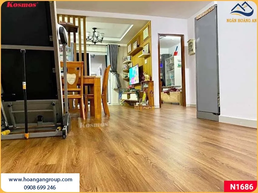 Thi Công Sàn Nhựa Giả Gỗ Chắc Chắn Cho Không Gian