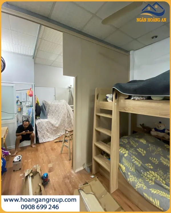 Công Trình Thi Công Vách Ngăn Glotex VN203