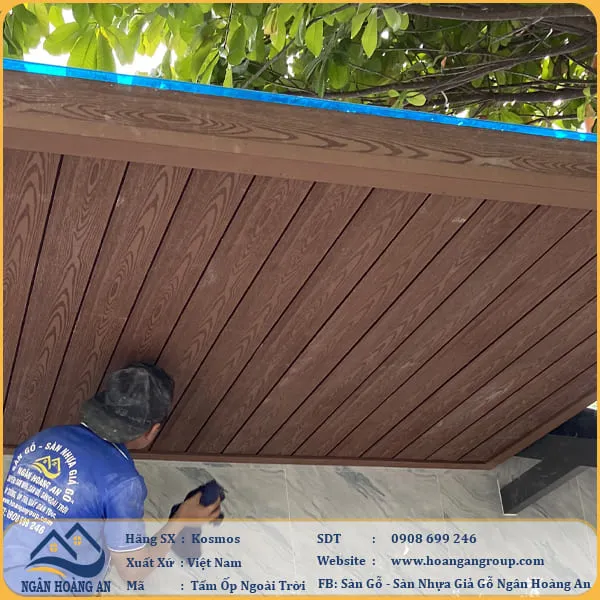 Ốp Tường Ốp Trần Bằng Tấm Ốp Kosmos Tại Quận 12 TPHCM