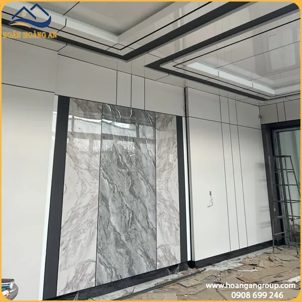 Ốp Tường Ốp Trần Bằng Tấm Ốp Đa Năng Sợi Than Tre