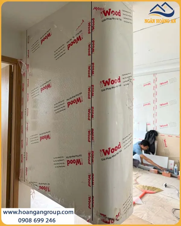 Tấm Ốp Than Tre iWood SS-2 Dẻo Dai, Dễ Uốn Cong