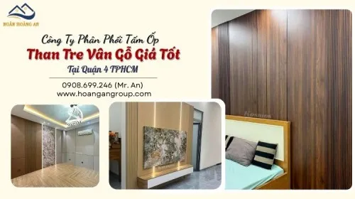 Công Ty Phân Phối Tấm Ốp Than Tre Vân Gỗ Giá Tốt Tại Quận 4 TPHCM