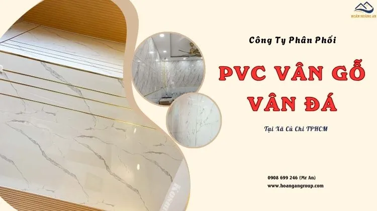 Công Ty Phân Phối Ốp Tường Nhựa PVC Vân Gỗ - Vân Đá Xã Củ Chi TPHCM