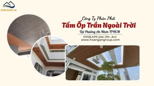 Công Ty Phân Phối Tấm Ốp Trần Ngoài Trời Tại Phường An Nhơn TPHCM