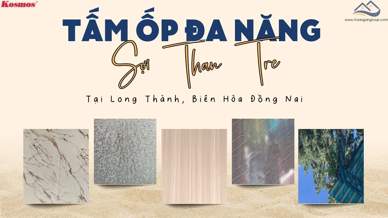 Công Ty Tấm Ốp Đa Năng Sợi Than Tre Tại Long Thành, Biên Hòa Đồng Nai