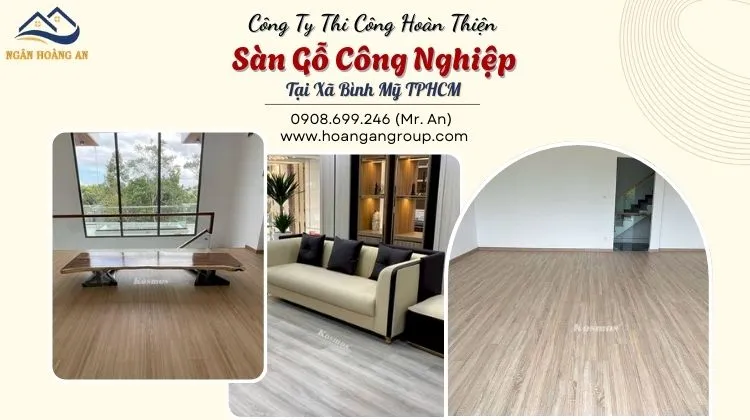 Công Ty Thi Công Hoàn Thiện Sàn Gỗ Công Nghiệp 
