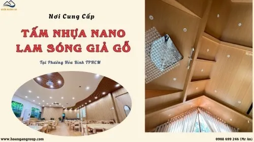 Công Ty Thi Công Tấm Ốp Nano Và Lam Sóng Giá Tốt Phường Hòa Bình TPHCM