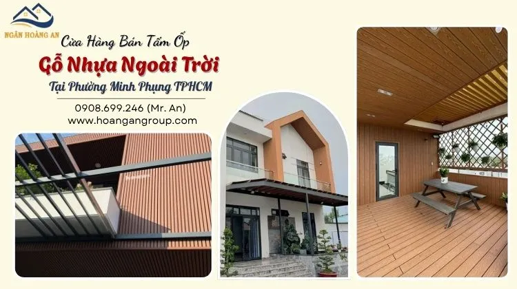 Cửa Hàng Bán Tấm Ốp Gỗ Nhựa Ngoài Trời Tại Phường Minh Phụng TPHCM