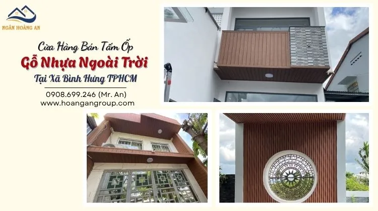 Cửa Hàng Bán Tấm Ốp Gỗ Nhựa Ngoài Trời Tại Xã Bình Hưng TPHCM