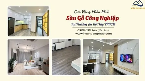 Cửa Hàng Phân Phối Sàn Gỗ Công Nghiệp Tại Phường An Hội Tây TPHCM