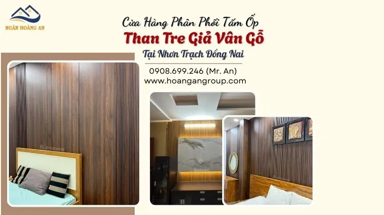 Cửa Hàng Phân Phối Tấm Ốp Than Tre Giả Vân Gỗ