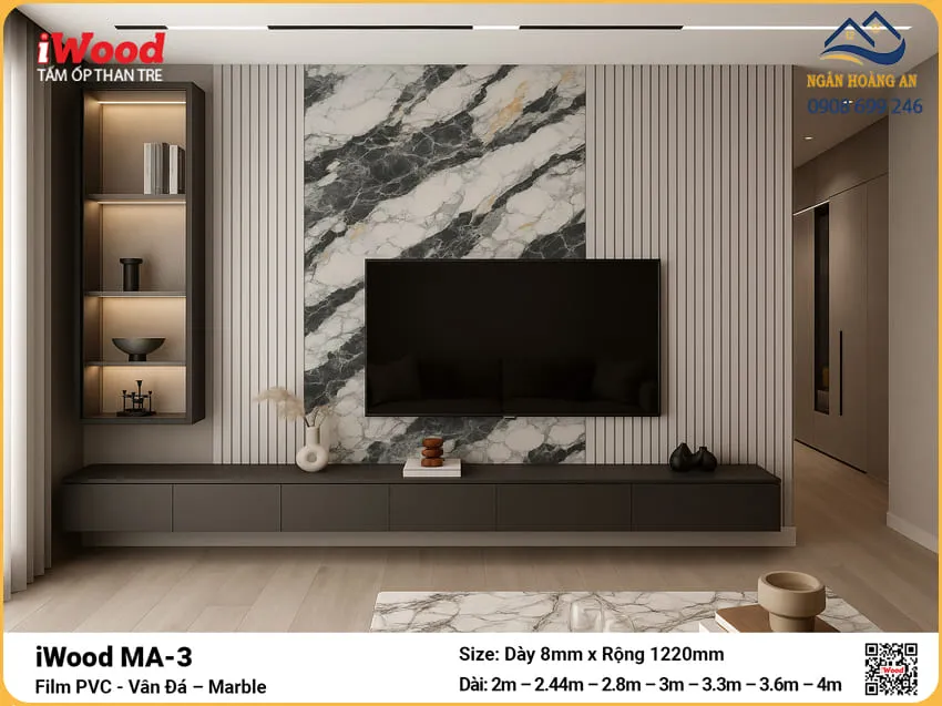 Cửa Hàng Tấm Ốp Than Tre iWood MA-3 Uy Tín