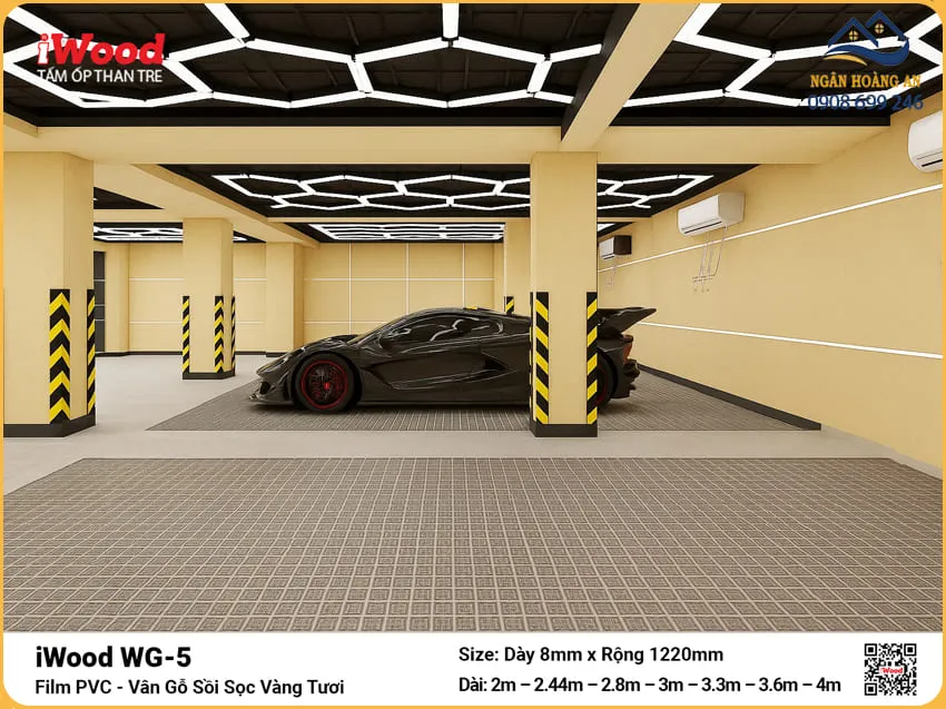 Cửa Hàng Tấm Ốp Than Tre iWood WG-5 Vân Gỗ Sồi Vàng Giá Tốt Cửa Hàng Tấm Ốp Than Tre iWood WG-5 Vân Gỗ Sồi Vàng Giá Tốt