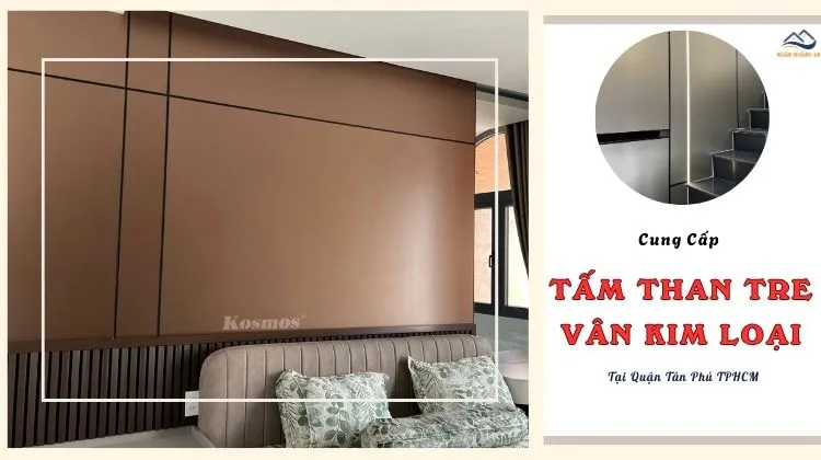 Cung Cấp Tấm Ốp Than Tre Vân Kim Loại Giá Tốt Tại Quận Tân Phú TPHCM