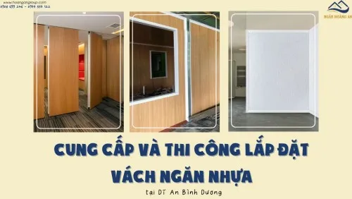 Cung Cấp Và Thi Công Lắp Đặt Vách Ngăn Nhựa Tại Dĩ An Bình Dương