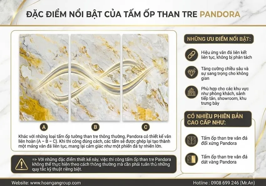 Đặc Điểm Nổi Bật Của Tấm Ốp Than Tre Pandora