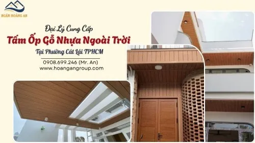 Đại Lý Bán Tấm Ốp Gỗ Nhựa Ngoài Trời Tại Phường Cát Lái TPHCM