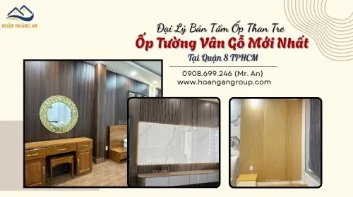 Đại Lý Bán Tấm Ốp Than Tre Ốp Tường Vân Gỗ Mới Nhất Tại Quận 8 TPHCM