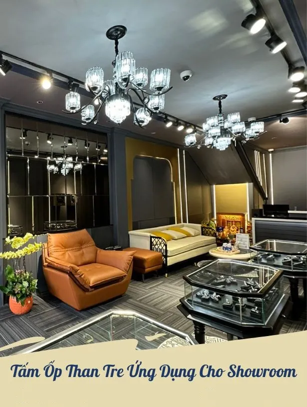 Tấm Than Tre Kosmos Được Dùng Cho Không Gian Showroom Tấm Than Tre Kosmos Được Dùng Cho Không Gian Showroom