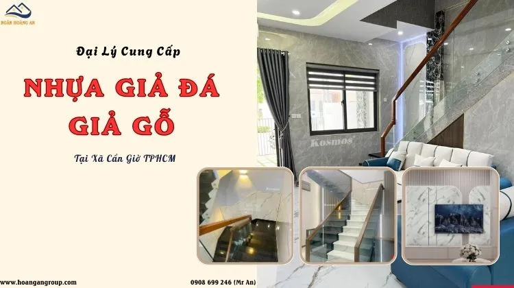 Đại Lý Cung Cấp Nhựa Giả Đá, Giả Gỗ – Thi Công Uy Tín Xã Cần Giờ TPHCM