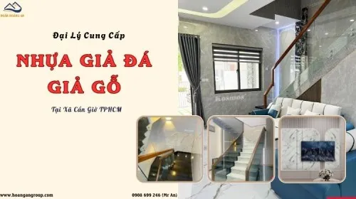 Đại Lý Cung Cấp Nhựa Giả Đá, Giả Gỗ – Thi Công Uy Tín Xã Cần Giờ TPHCM