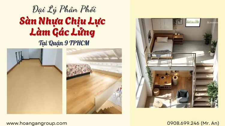 Đại Lý Phân Phối Sàn Nhựa Chịu Lực Làm Gác Lửng 