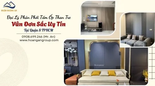 Đại Lý Phân Phối Tấm Ốp Than Tre Vân Đơn Sắc Uy Tín Tại Quận 8 TPHCM