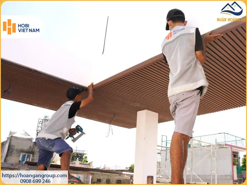 Đại Lý Phân Phối Tấm Ốp Trần Gỗ Nhựa Ngoài Trời Tại Bình Tân TPHCM