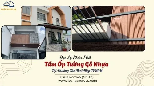 Đại Lý Phân Phối Tấm Ốp Tường Gỗ Nhựa Tại Phường Tân Thới Hiệp TPHCM