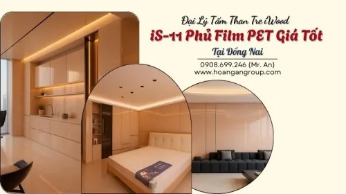Đại Lý Tấm Than Tre iWood iS-11 Phủ Film PET Giá Tốt Tại Đồng Nai