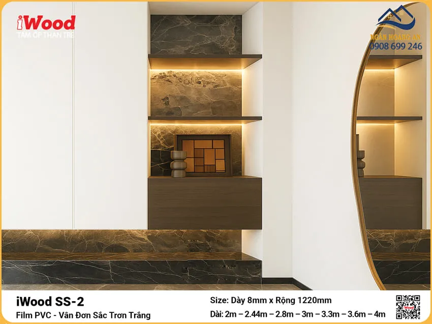 Đại Lý Tấm Than Tre iWood SS-2 Đơn Sắc Trắng Giá Tốt Đại Lý Tấm Than Tre iWood SS-2 Đơn Sắc Trắng Giá Tốt