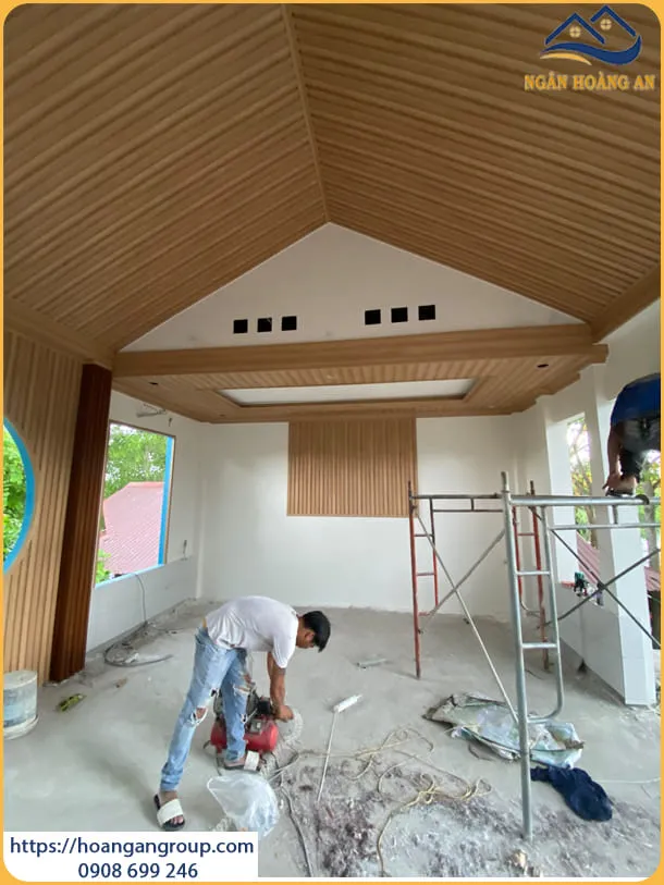 Đại Lý Thi Công Ốp Trần Nhựa Giả Gỗ Tại Quận 7 TPHCM