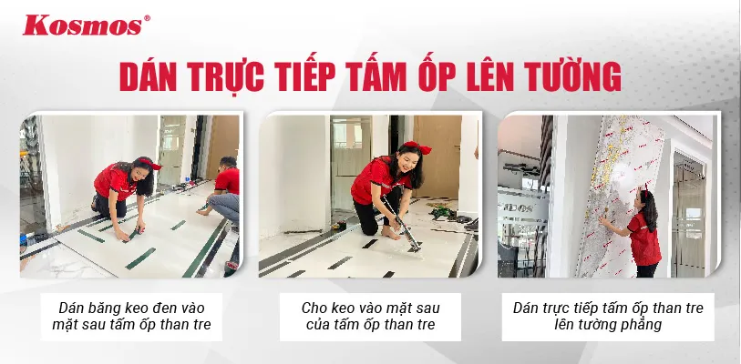 Cách Thi Công Tấm Ốp Đa Năng Sợi Than Tre