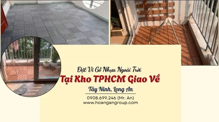 Đặt Vỉ Gỗ Nhựa Ngoài Trời Tại Kho TPHCM Giao Về Tây Ninh, Long An