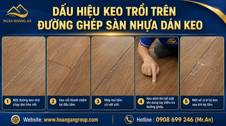 Dấu Hiệu Keo Trồi Trên Đường Ghép Sàn Nhựa Dán Keo Dấu Hiệu Keo Trồi Trên Đường Ghép Sàn Nhựa Dán Keo