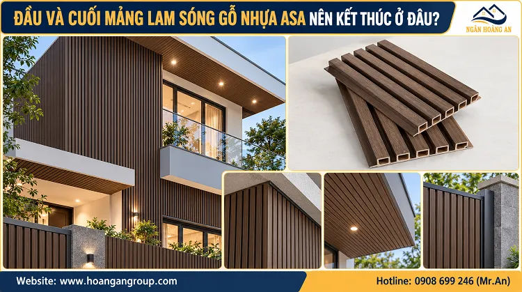 Đầu Và Cuối Mảng Lam Sóng Gỗ Nhựa ASA Nên Kết Thúc Ở Đâu?