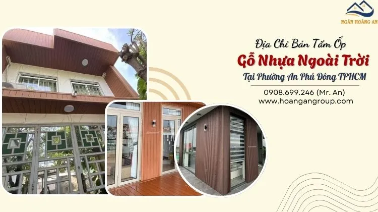 Địa Chỉ Bán Tấm Ốp Gỗ Nhựa Ngoài Trời 