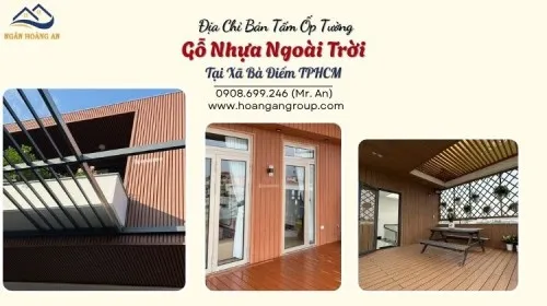 Địa Chỉ Bán Tấm Ốp Tường Gỗ Nhựa Ngoài Trời Tại Xã Bà Điểm TPHCM