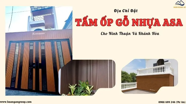 Địa Chỉ Đặt Tấm Ốp Gỗ Nhựa ASA Cho Ninh Thuận Và Khánh Hòa