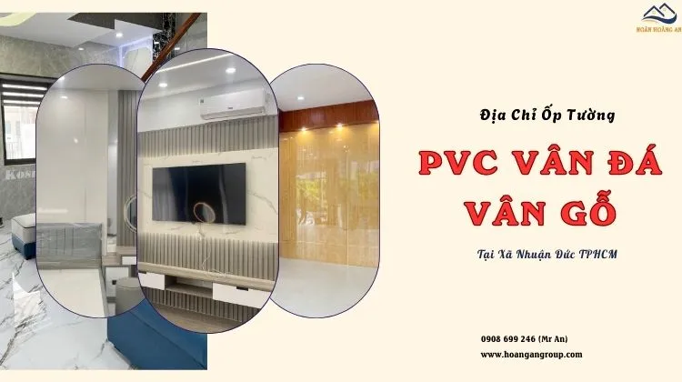 Địa Chỉ Ốp Tường Trọn Gói PVC Giả Đá, Giả Gỗ Uy Tín Xã Nhuận Đức TPHCM Địa Chỉ Ốp Tường Trọn Gói PVC Giả Đá, Giả Gỗ Uy Tín Xã Nhuận Đức TPHCM