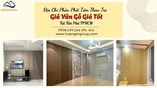 Địa Chỉ Phân Phối Tấm Than Tre Giả Vân Gỗ Giá Tốt Tại Tân Phú TPHCM