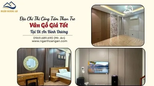 Địa Chỉ Thi Công Tấm Than Tre Vân Gỗ Giá Tốt Tại Dĩ An Bình Dương