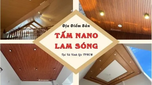 Địa Điểm Bán Tấm Nhựa Nano, Lam Sóng Giá Rẻ Tại Xã Vĩnh Lộc TPHCM