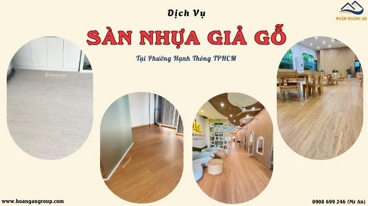 Dịch Vụ Thi Công Sàn Nhựa Giả Gỗ Giá Rẻ Tại Phường Hạnh Thông TPHCM