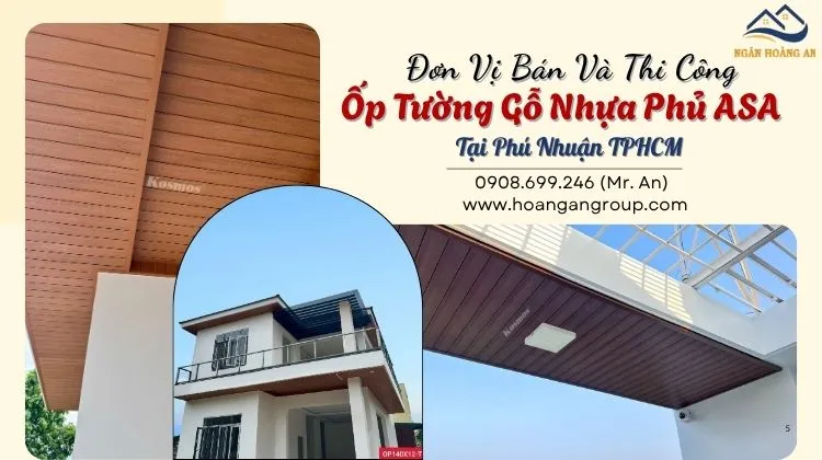 Đơn Vị Bán Và Thi Công Ốp Tường Gỗ Nhựa Phủ ASA Đơn Vị Bán Và Thi Công Ốp Tường Gỗ Nhựa Phủ ASA