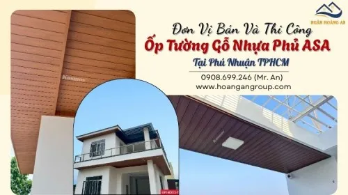 Đơn Vị Bán Và Thi Công Ốp Tường Gỗ Nhựa Phủ ASA Tại Phú Nhuận TPHCM