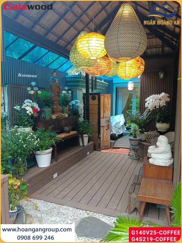 Lót Sân Vườn Bằng Sàn Gỗ Nhựa Ngoài Trời Tạo Nên Sự Sang Trọng Lót Sân Vườn Bằng Sàn Gỗ Nhựa Ngoài Trời Tạo Nên Sự Sang Trọng
