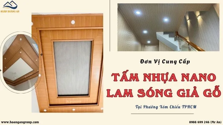 Đơn Vị Cung Cấp Tấm Nano - Lam Sóng Nhựa Tại Phường Xóm Chiếu TPHCM