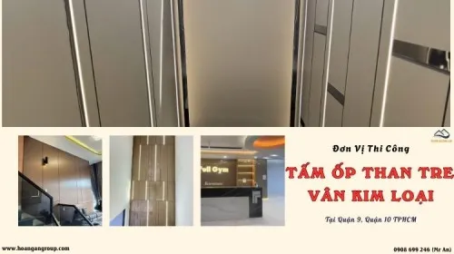 Đơn Vị Cung Cấp Tấm Ốp Than Tre Kim Loại Tại Quận 9, Quận 10 TPHCM